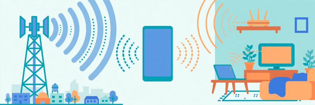 5g vs wi-fi 6 difference